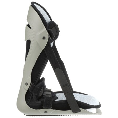 Mckesson Gry/Blk Plantar Fasciitis Nght Splint Medium Hook&Loop for Either Foot 155-79-97755